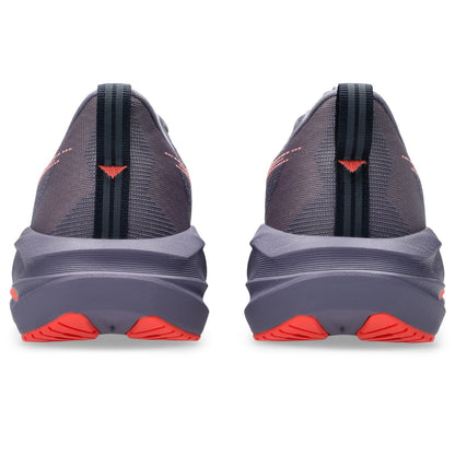 ASICS Novablast 5 Femme Violet-Corail / Greyish Purple-Coral Reef — vue arrière (1012B765-500)