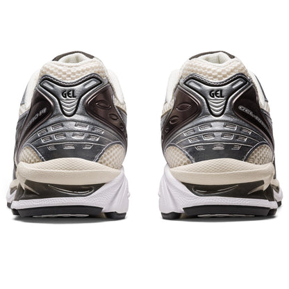 ASICS GEL-Kayano 14 Crème / Argent / Noir – vue arrière