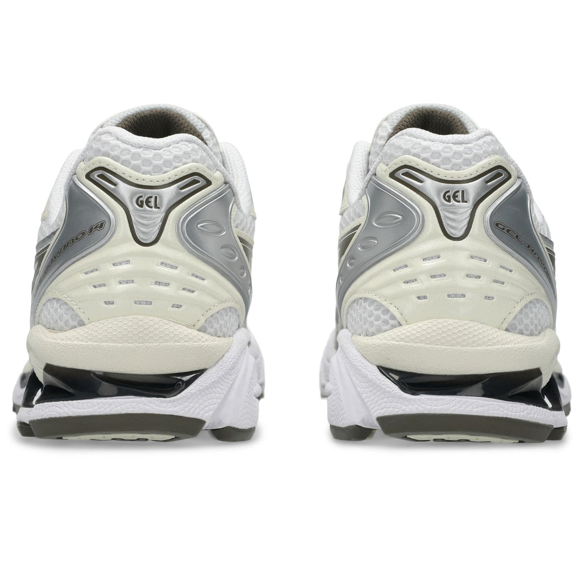 ASICS GEL-Kayano 14 Blanc / Ivoire – vue arrière