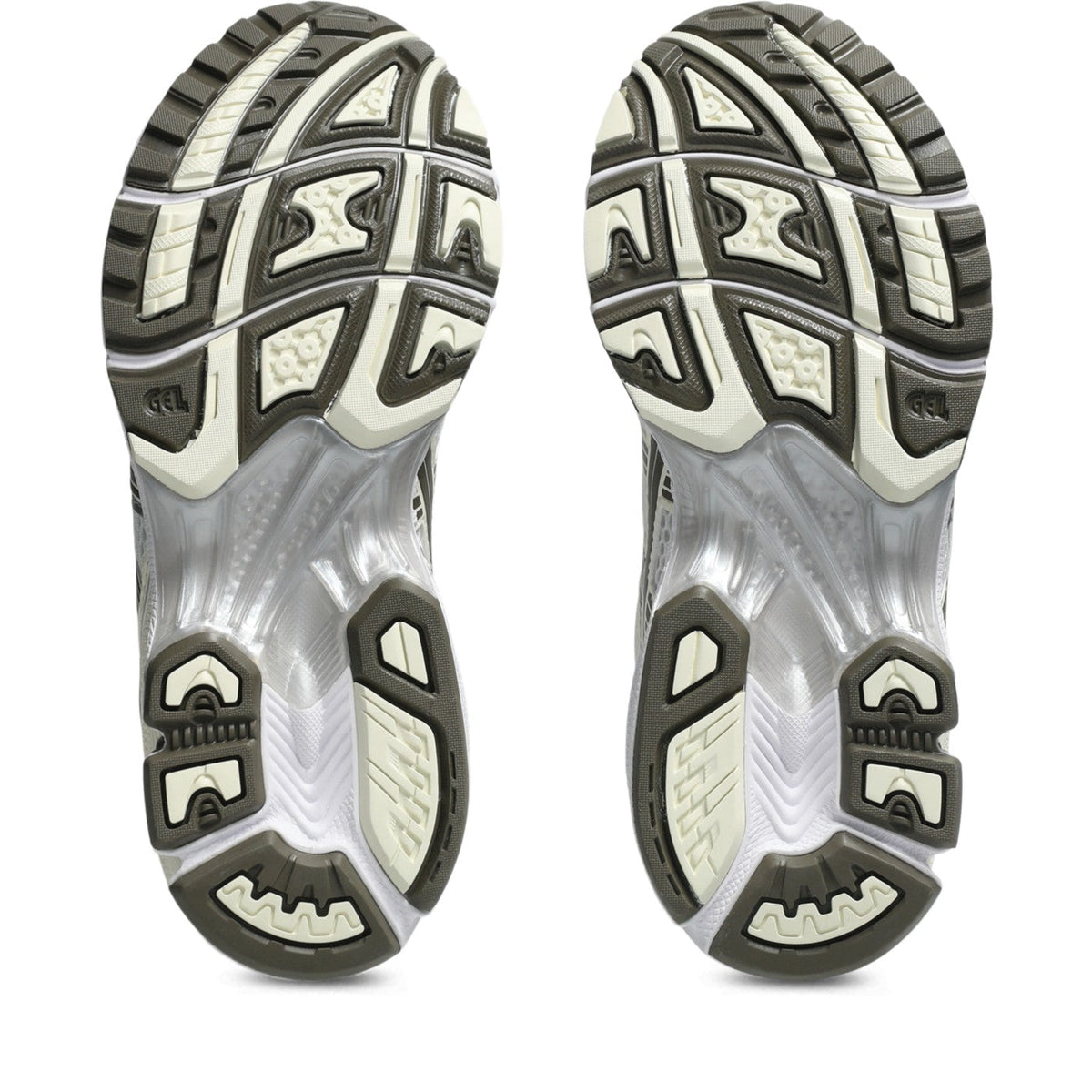 ASICS GEL-Kayano 14 Blanc / Ivoire – vue de la semelle extérieure