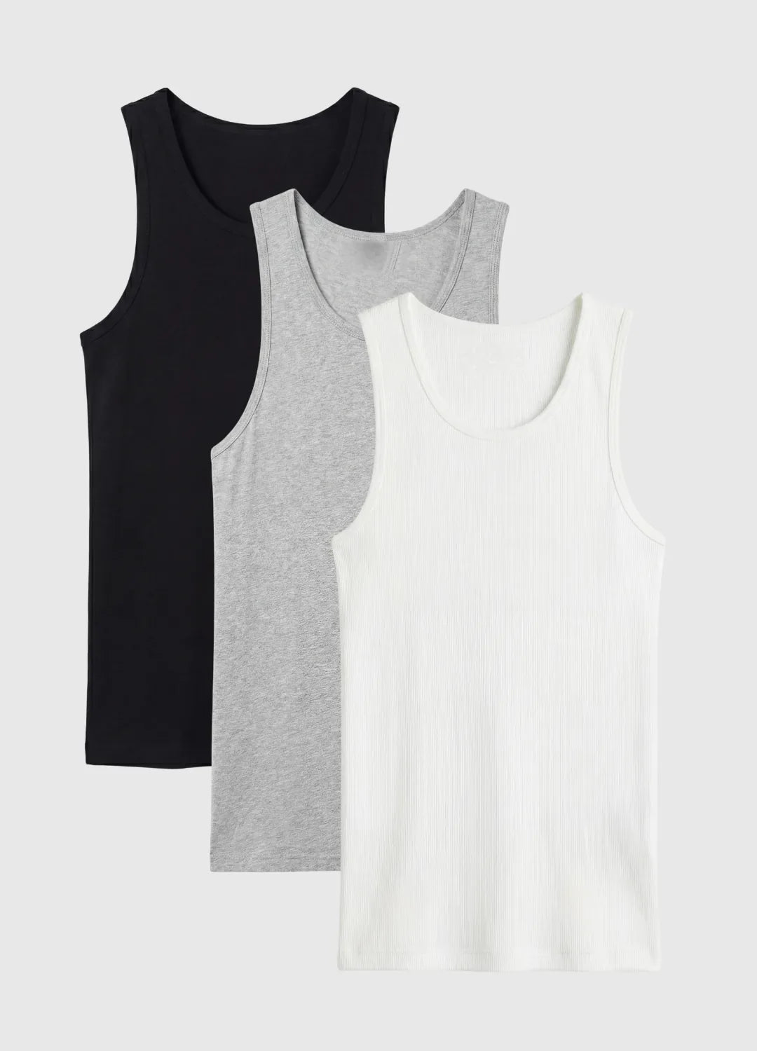 HushBuilt™ Everyday Cotton Tank 3-Pack