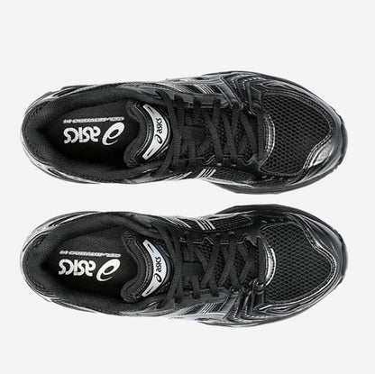 ASICS GEL-Kayano 14 Noir / Argent – vue du dessus